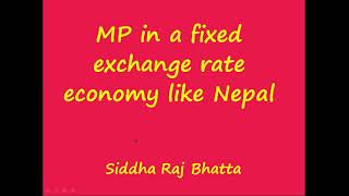 Monetary PolicyPart 9Nepali [upl. by Aicsila584]