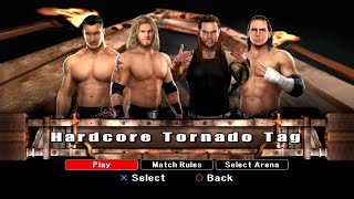 WWE SmackDown VS Raw 2008 PS3  RatedRKO VS The Hardys [upl. by Serilda126]