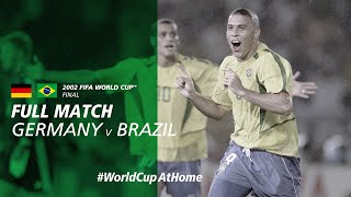 Germany v Brazil  2002 FIFA World Cup Final  Full Match [upl. by Franz51]