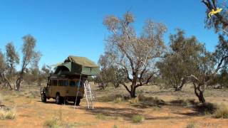 Gordigear  Handy Roof Tent Hints  Filmed in the Strzelecki Desert [upl. by Arda2]