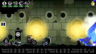 Patapon 3 Gameplay  lvl 8 Chariot Patapon  Cannassaults power [upl. by Etteyniv]