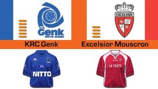 FIFA 2003  Jupiler League  KRC Genk vs Excelsior Mouscron R1 [upl. by Ajroj888]