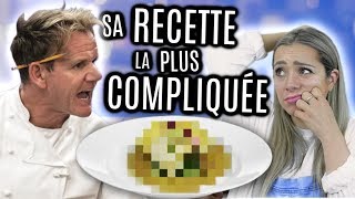 JE FAIS LA RECETTE LA PLUS COMPLIQUÉE DE GORDON RAMSAY [upl. by Nannoc]