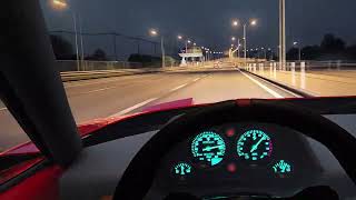 Ferrari F40  Top Speed  Tokyo Expressway [upl. by Ahcorb249]