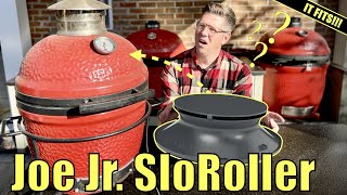 This is how I HACKED the SloRoller to fit the Kamado Joe Jr [upl. by Lumbard]