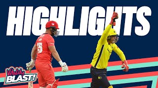 THRILLING Final Ends In Amazing Drama  Lancashire v Hampshire  Highlights  Vitality Blast 2022 [upl. by Okihsoy]