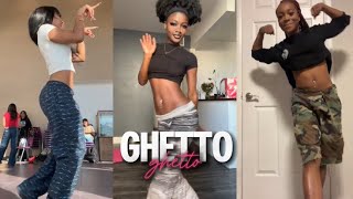 Ghetto Feat TruCarr TikTok Dance Compilation [upl. by Nnyleahs]