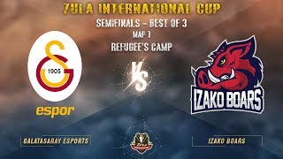 GALATASARAY ESPOR vs IZAKO BOARS  MAP 1  Zula International Cup 2018  Semifinals Bo3 [upl. by Wiltz707]