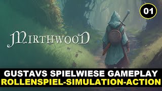 Mirthwood GERMAN GAMEPLAY Let´s Play Mirthwood DEUTSCH mirthwood rpg gaming [upl. by Louanne]