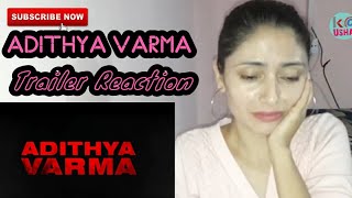 Adithya Varma Trailer Reaction  Dhruv Vikram  Gireesaaya  E4 Entertainment  Usha KC [upl. by Ahsenyl]