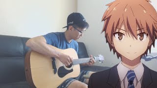 Sakurasou no Pet na Kanojo OP Acoustic Guitar Cover  Kimi ga Yume wo Tsuretekita [upl. by Ahsrav]