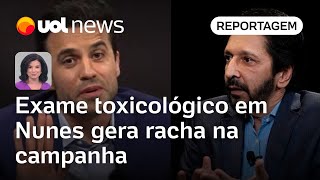 Após ataque de Marçal exame toxicológico em Nunes antes de debate gera racha na campanha  Landim [upl. by Adallard]