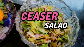 famous Ceaser salad Recipe  quick And Easy Salad Recipe [upl. by Loginov828]