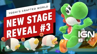 Yoshis Crafted World Be Afraid of the Dark Stage and its Flip Side Revealed  IGN First [upl. by Rifkin575]