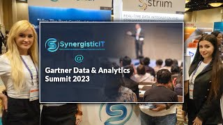 SynergisticIT at Gartner Data and Analytics Summit 2023 [upl. by Deedahs]