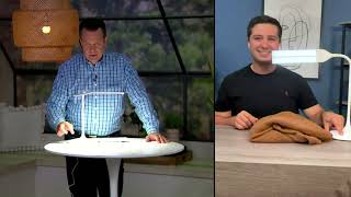 OttLite Pivot LED Desk Lamp with Dual Shades on QVC [upl. by Clift]