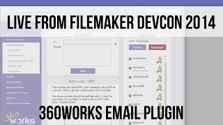 Sending HTML emails and SMS messages from FileMaker 360Works Email Plugin [upl. by Hayyikaz739]