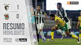 Highlights  Resumo Portimonense 10 Paços de Ferreira Liga 2223 19 [upl. by Akinihs]