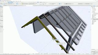 Archicad21 Tutorial Morph 2 Dachstuhl [upl. by Miah]