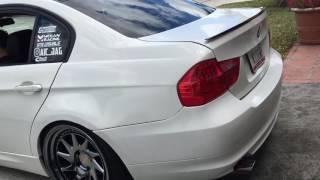 BMW 328i STRAIGHT PIPE [upl. by Purpura]