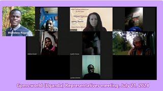 Gpmsworld Uganda Representatives meeting July 21 2024 [upl. by Ulla]