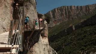 Camino natural de Montfalcó al Congost de Montrebei [upl. by Iaj]