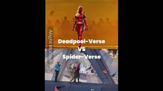 DeadpoolVerse Vs SpiderVerseDeadpoolVerso Vs AranhaVersomarvel shorts deadpool spiderman [upl. by Zashin]