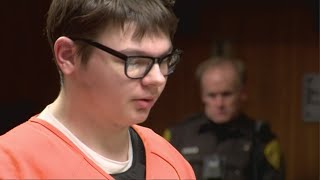 Michigan school shooter addresses court at sentencing hearing [upl. by Elsinore709]