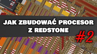 Najlepszy poradnik jak zbudować procesor z redstone  cz 2 Bramki logiczne [upl. by Ihp741]