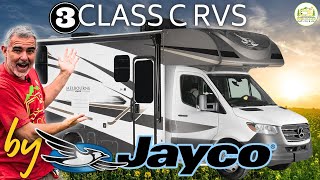 3 Awesome Jayco Class C RV Tours  2024 Models [upl. by Ridinger]