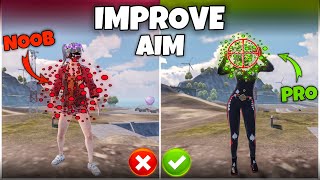 HOW TO IMPROVE AIM FOR MORE HEADSHOTS IN CLOSE RANGE🔥BGMIPUBG MOBILE TIPS amp TRICKS [upl. by Odericus]