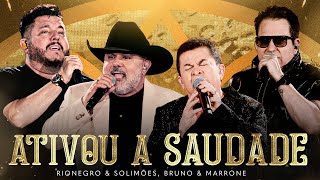 Rionegro amp Solimões brunoemarroneoficial  Ativou a Saudade DVD em Uberlândia [upl. by Yeldar]