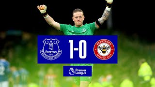 EVERTON 10 BRENTFORD  Premier League highlights [upl. by Debee606]