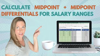 How to Calculate Midpoint Formula for Salary Ranges Compensation Analysis [upl. by Oznerol]