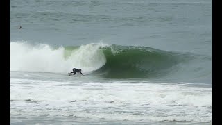 011024  Les vagues du jour  Surf Lacanau [upl. by Airdnax]