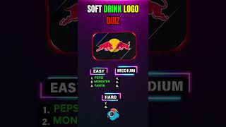 Can You Name These 8 Soft Drink Logos soda softdrink quiztime [upl. by Eislehc84]