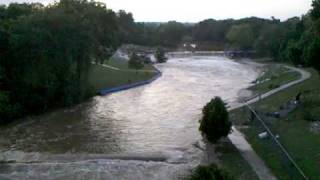 Comal river in New Braunfels Tx after the flood 20100609 [upl. by Lemmy]