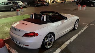 BMW Z4 e89 2011  roof operation [upl. by Mayes]