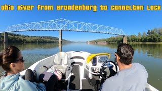 Ohio River 140 mile boat trip pt1 [upl. by Amie90]