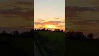 Sunset in Haaksbergen the Netherlands sun trending viral NL netherlands [upl. by Ardnaik829]