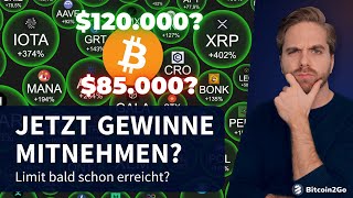 ENDLICH Bitcoin knackt 100k  KursExplosion oder Korrektur Altcoins in Gefahr  Krypto News [upl. by Etnemelc196]