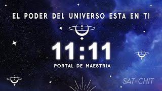 PORTAL 1111 CANALIZACIÓN ENERGÉTICA ✧ RECIBE MILAGROS DEL UNIVERSO ✧ Eleva tu Energía y Vibración [upl. by Coltin]