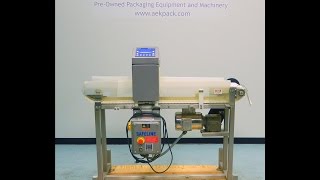 Used MettlerToledo Model SL 1200 Safeline Metal Detector  stock 71087016 [upl. by Artimid]