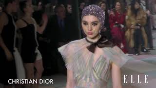 Vídeo Christian Dior Alta Costura Primavera Verano 2019  Elle España [upl. by Llewop]