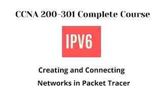 IPv6 Creating and connecting two networks – Simple networking project in Packet Tracer [upl. by Rao]