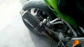 My kawasaki zx6r 2006 custom all mods [upl. by Aihsekat662]