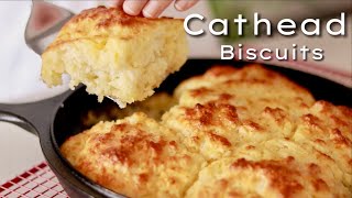 Cathead BiscuitsUpsized Buttermilk BiscuitsWarm amp Fluffy [upl. by Eyeleen]