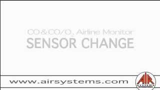 CO amp COO2 Airline Monitor Sensor Change [upl. by Leshia]