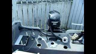 Winterizing Evinrude ETEC 60 hp outboard [upl. by Rodgiva589]