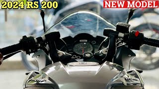 2024 BAJAJ PULSAR RS 200 NEW MODEL  CHANGES NEW FEATURES LAUNCH DATE [upl. by Rutan]